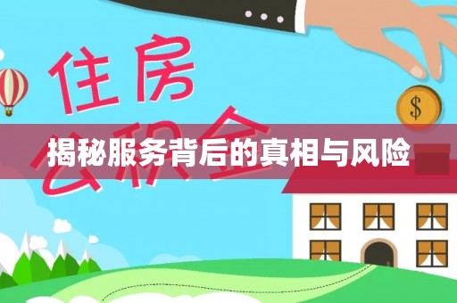 道孚揭秘服务背后的真相与风险